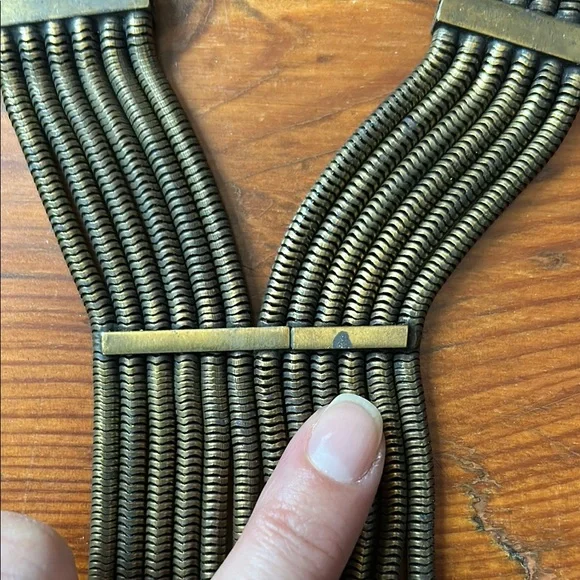 Vintage Auden Gold Tone Layered Necklace - Picture 12 of 12